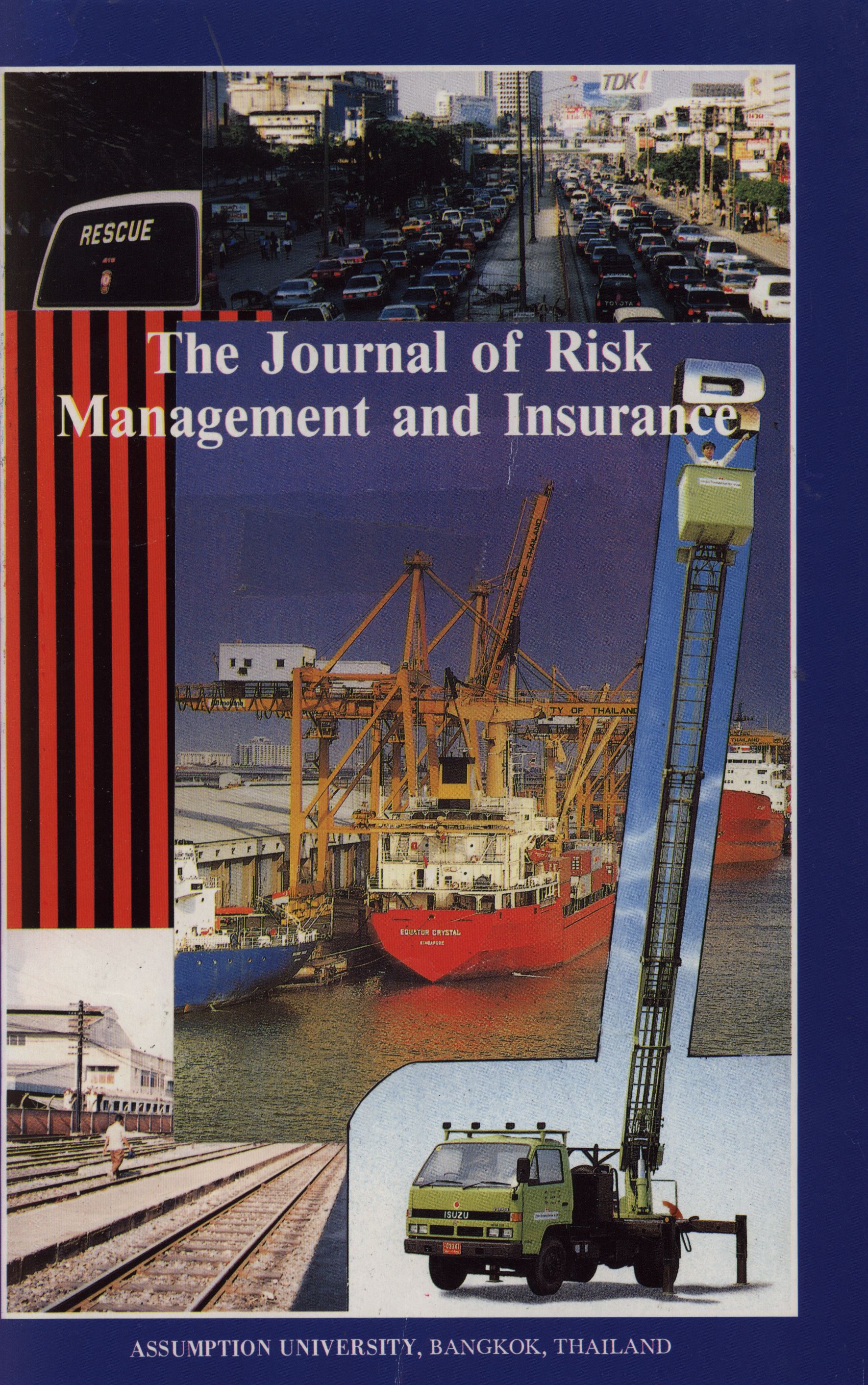 					View Vol. 1 No. 1 (1995): The Journal of Risk Management and Insurance
				